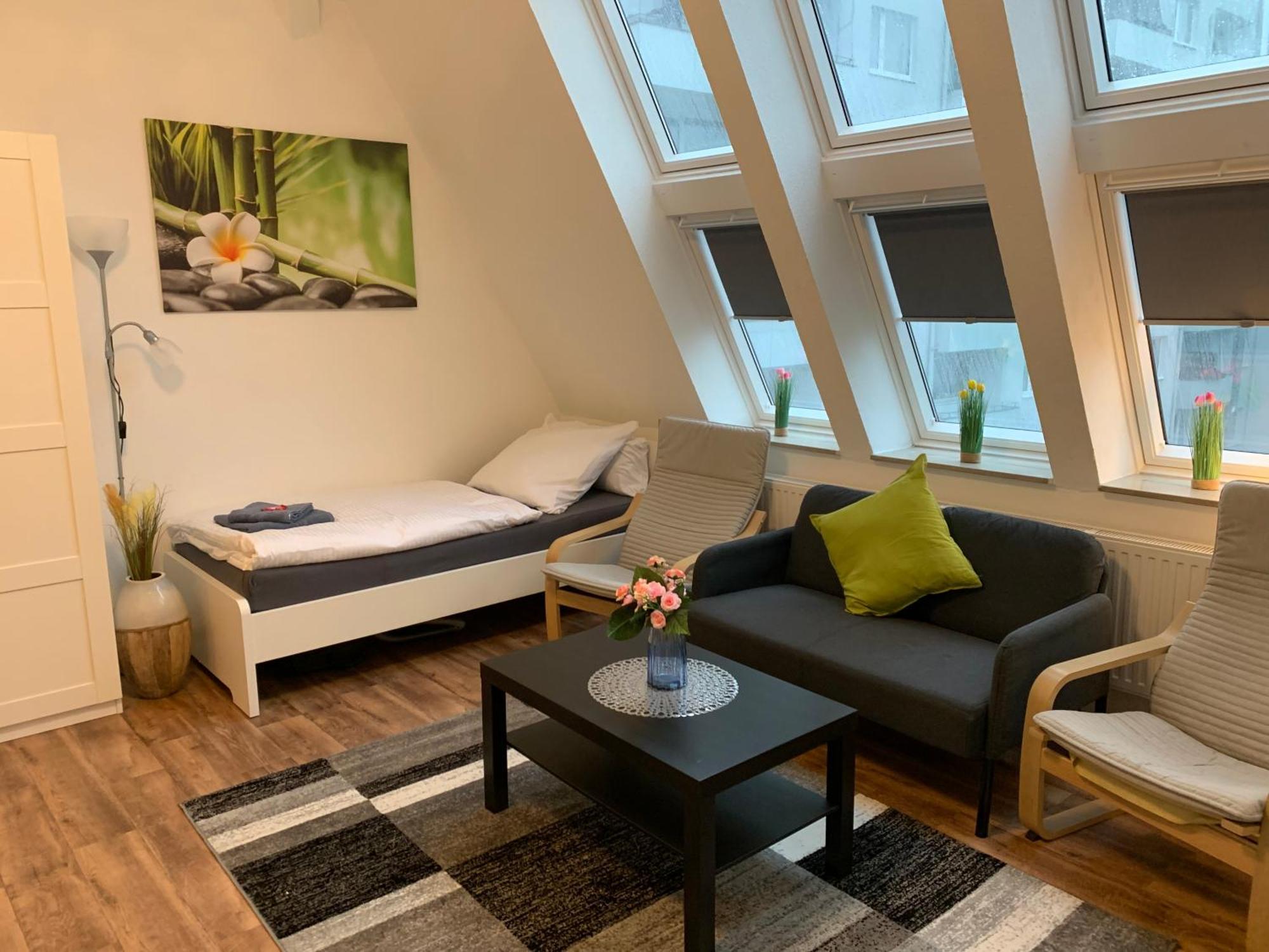 Cityapartment Platinum-Zentrum Mit Parkplatz Bielefeld Exterior foto